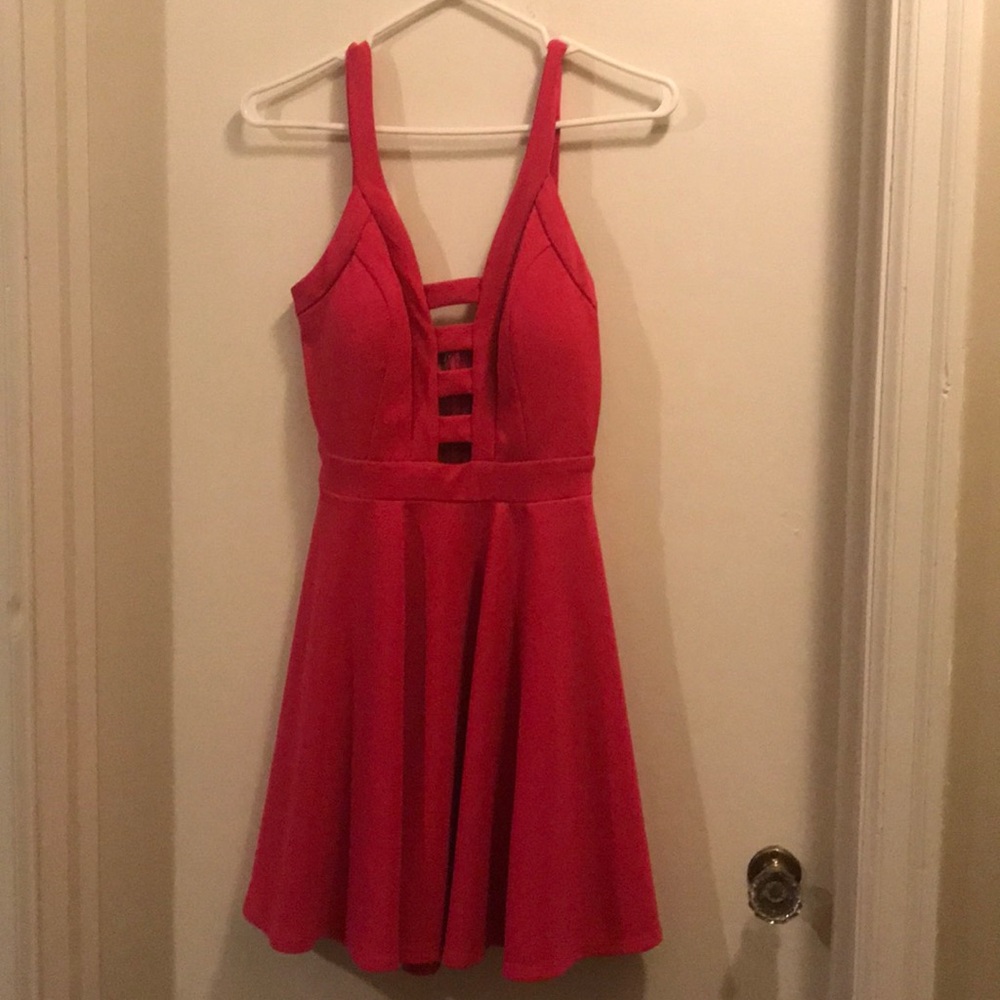 Pretty in pink cocktail dress